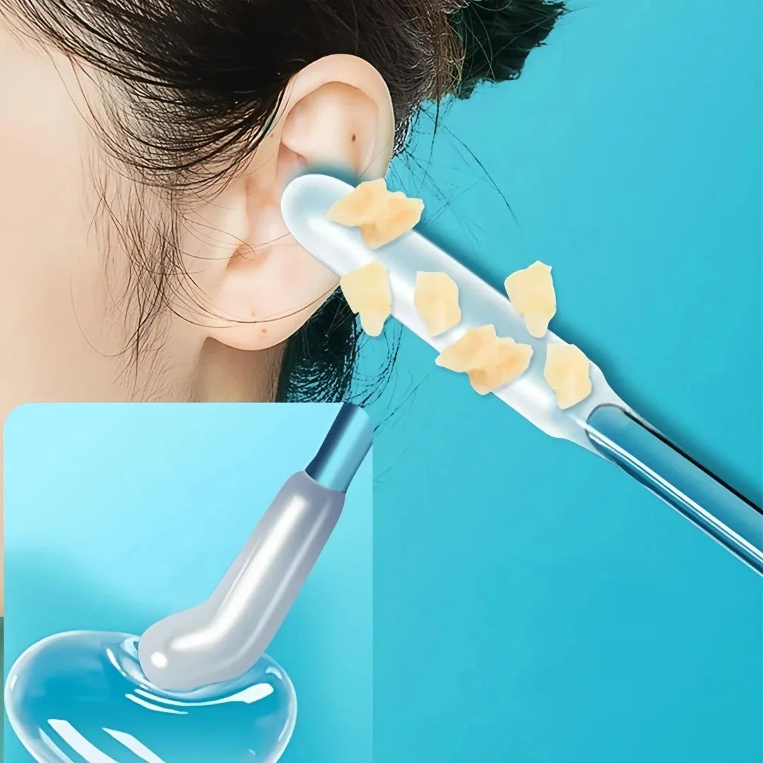 Adhesive Ear Wax Removal Sticks – Soft Reusable Ear Cleaner