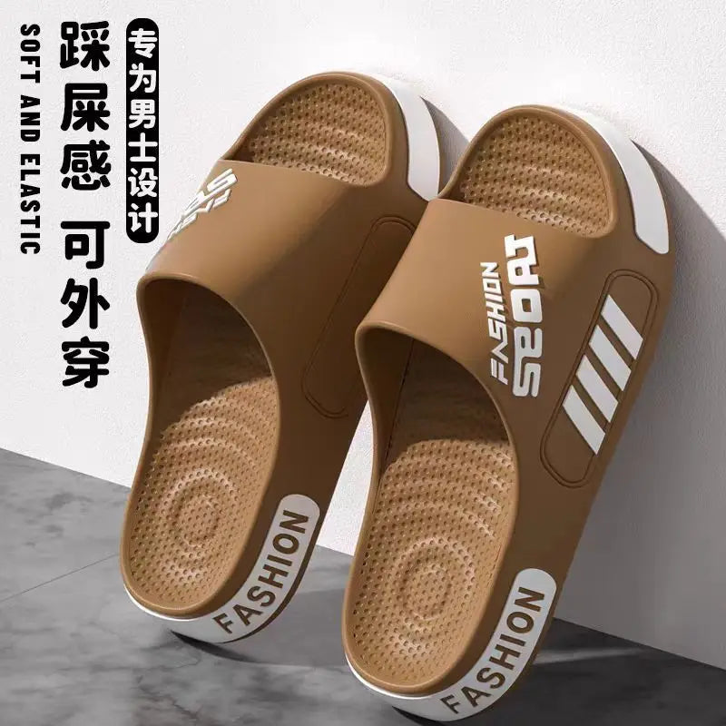 Men’s EVA Indoor Slippers With Flat Cushioned Sole