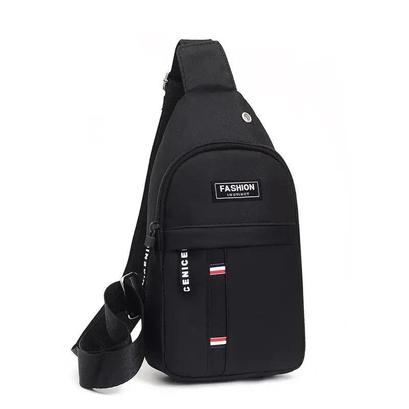 Men’s Nylon Crossbody Fanny Pack Large Capacity