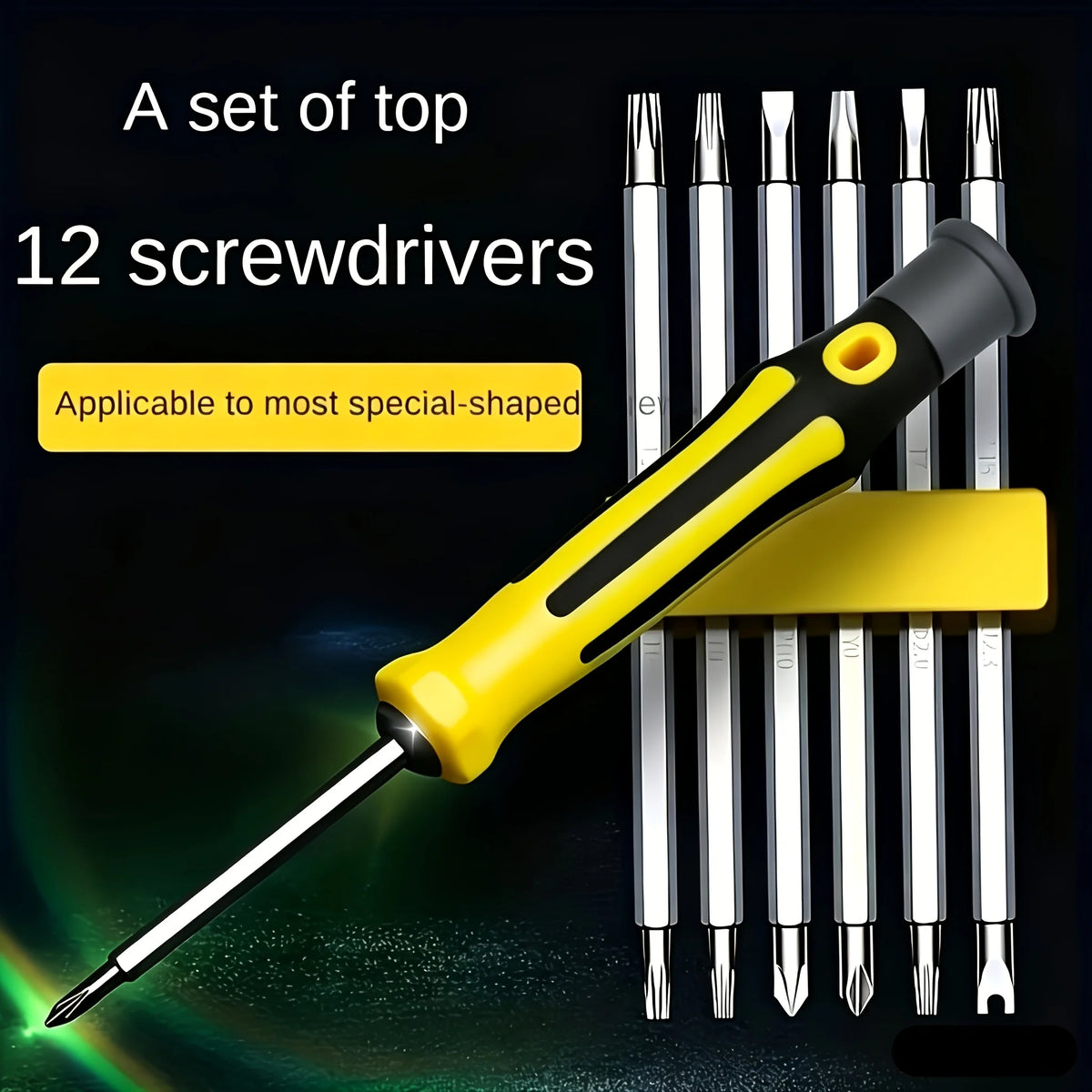 7-in-1 Precision Metal Screwdriver Set for Repairs