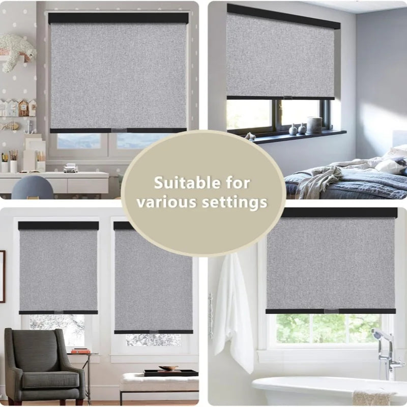 Custom Thermal Roller Shades For Windows And Offices