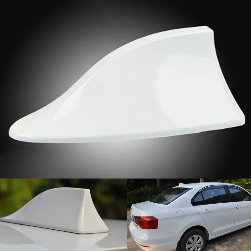 Shark Fin Car Radio Antenna – FM/AM Signal & Stylish Cover