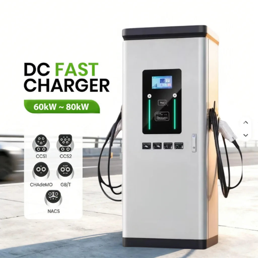 DC Fast EV Charging Station CCS1 CCS2 NACS 240kW