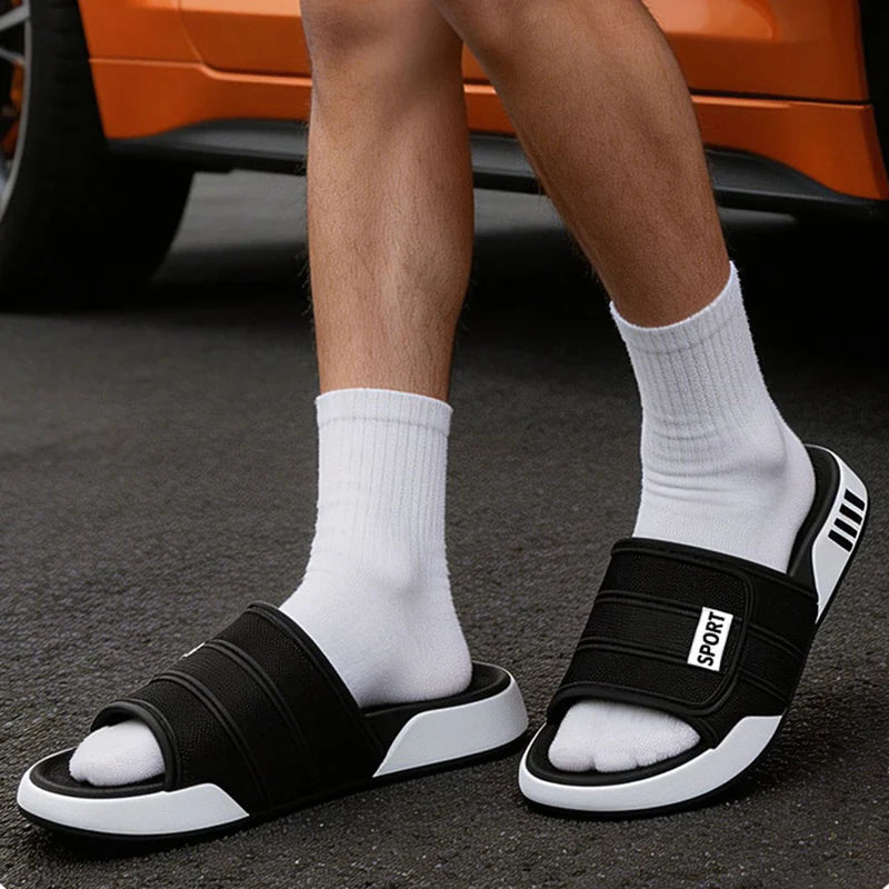 Men’s EVA Slide Sandals Soft Cushion Indoor Outdoor