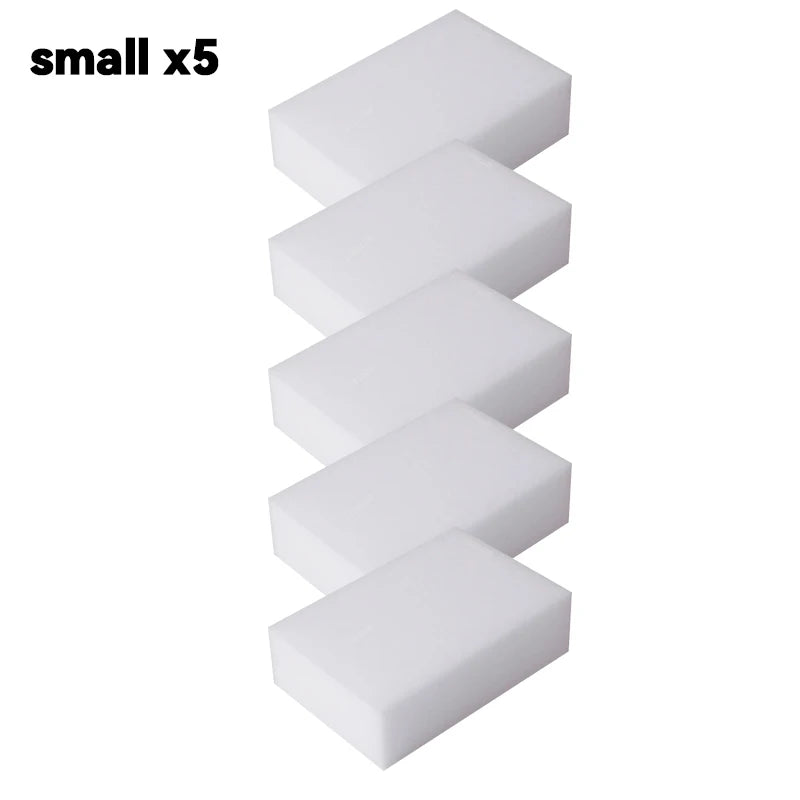 small x5 Color Melamine Magic Eraser Sponges For Home Cleaning