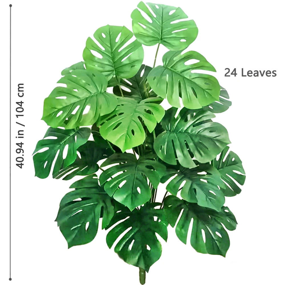 GBY-24Y-104-Z22 Color Artificial Monstera Tree Floor Plant for Home and Office