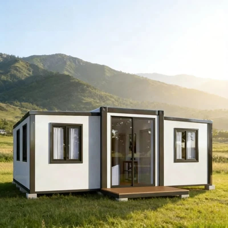 2 bedroom deposit Color Expandable Prefab Container House With 2 Bedrooms & Bath