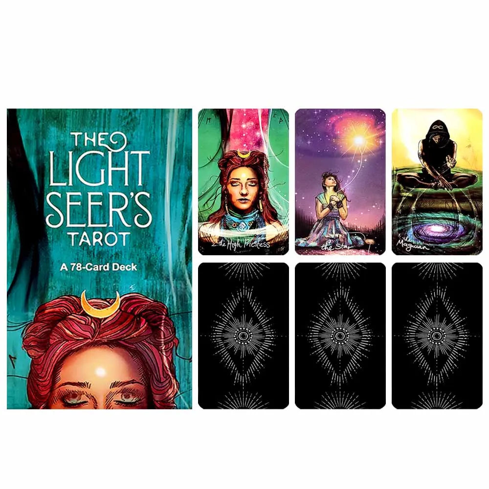 78-Card Light Prophet Tarot Deck English Divination Set
