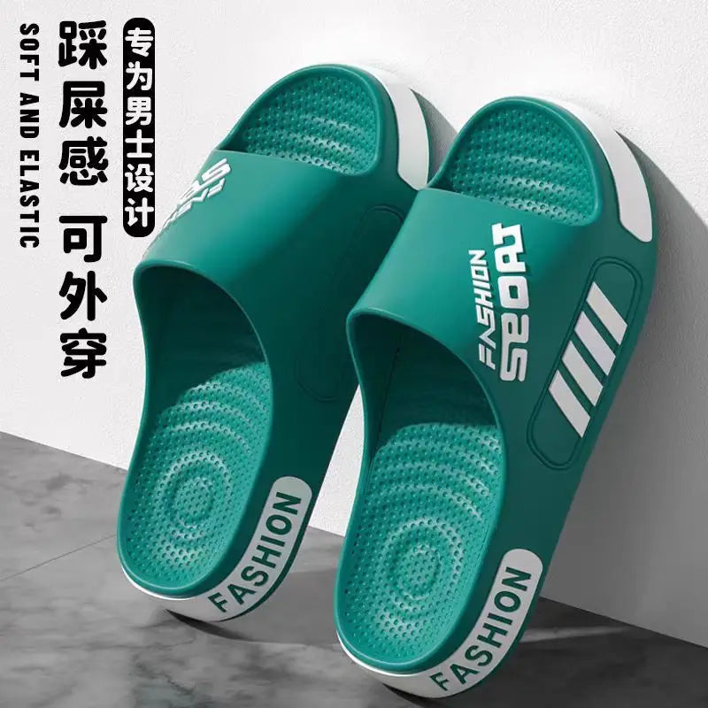 Men’s EVA Indoor Slippers With Flat Cushioned Sole
