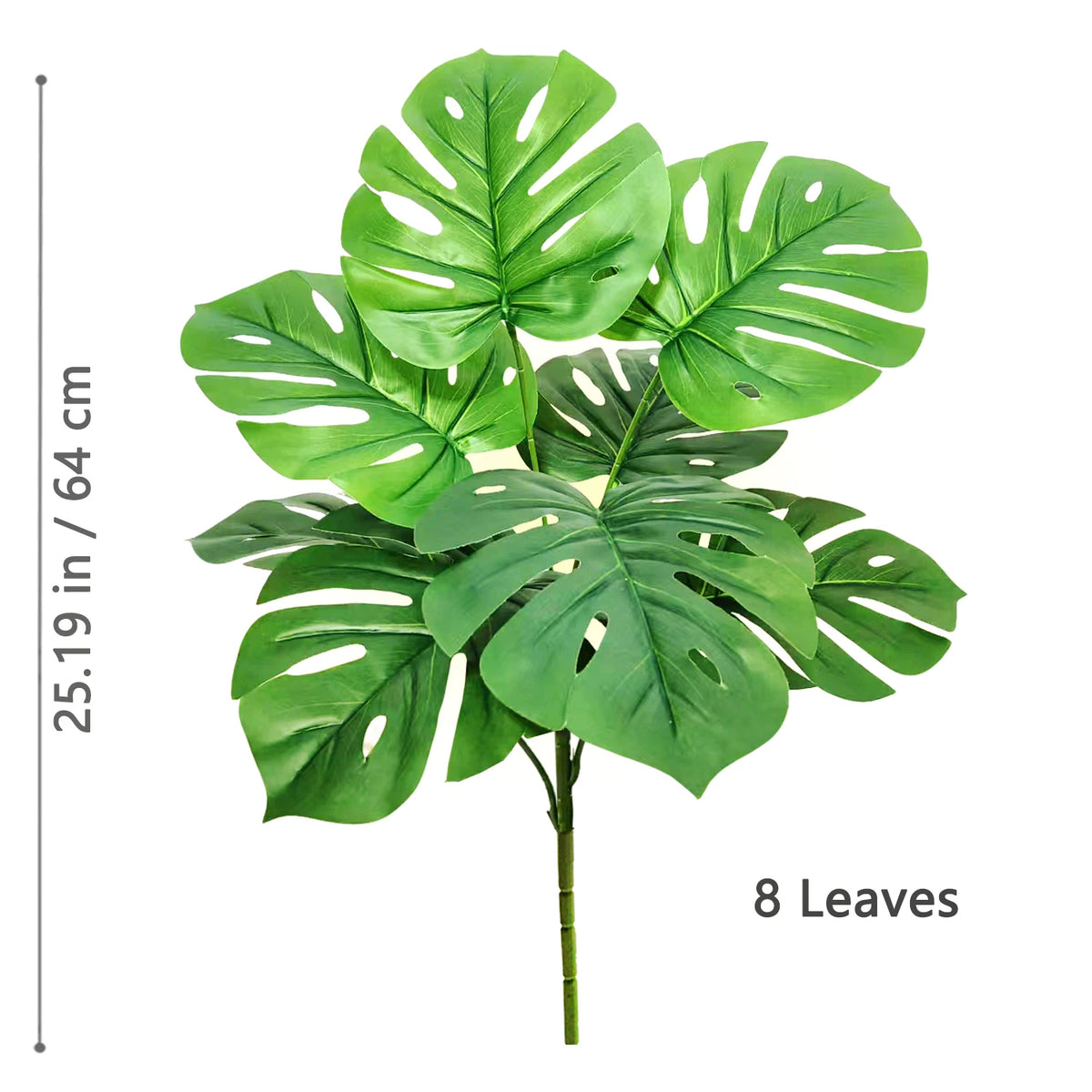 GBY-8Y-64-Z22 Color Artificial Monstera Tree Floor Plant for Home and Office
