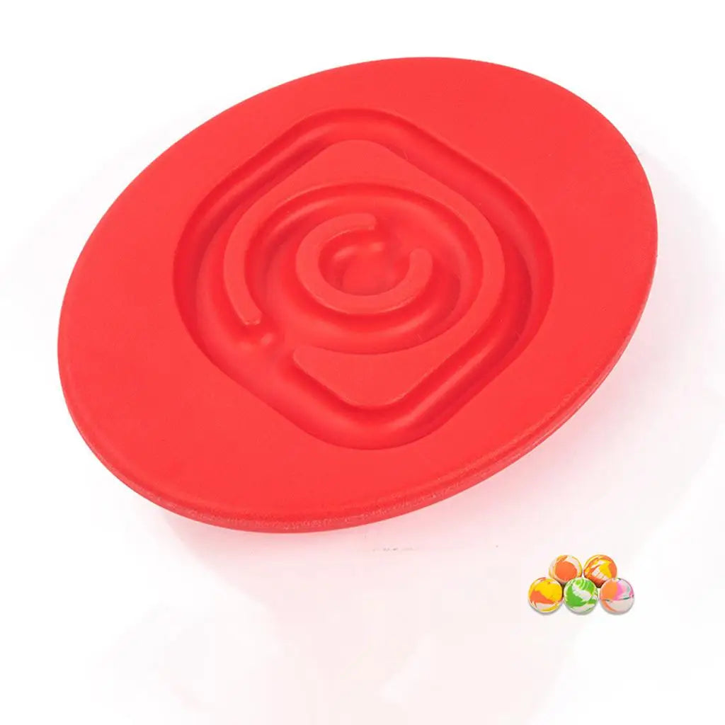 Red Color Kids Balance Board Rocker Toy – Fitness & Coordination