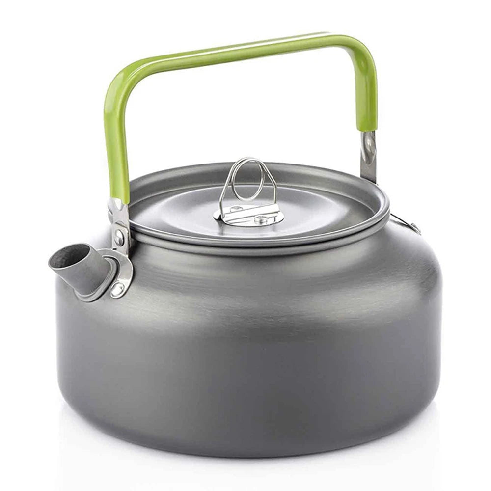 Aluminum Camping Kettle 1.1L – Lightweight Outdoor Teapot