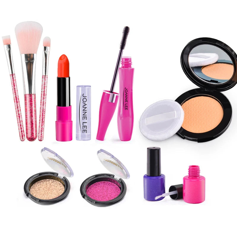 Kids Pretend Makeup Vanity Set Educational Role Play