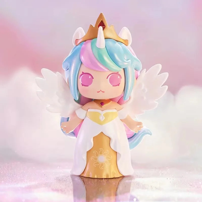 Miniworld Blind Box Girl Figure – Cute PVC Room Decor