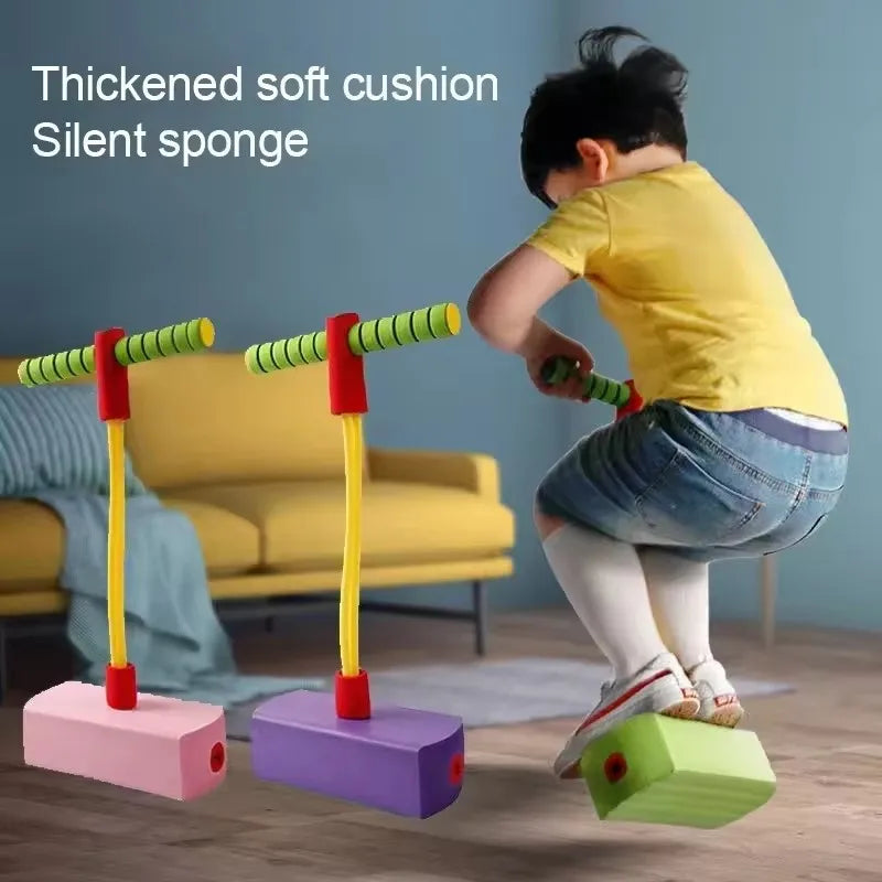 Kids Frog Jumping Balance Toy – Foam Fitness Bouncer