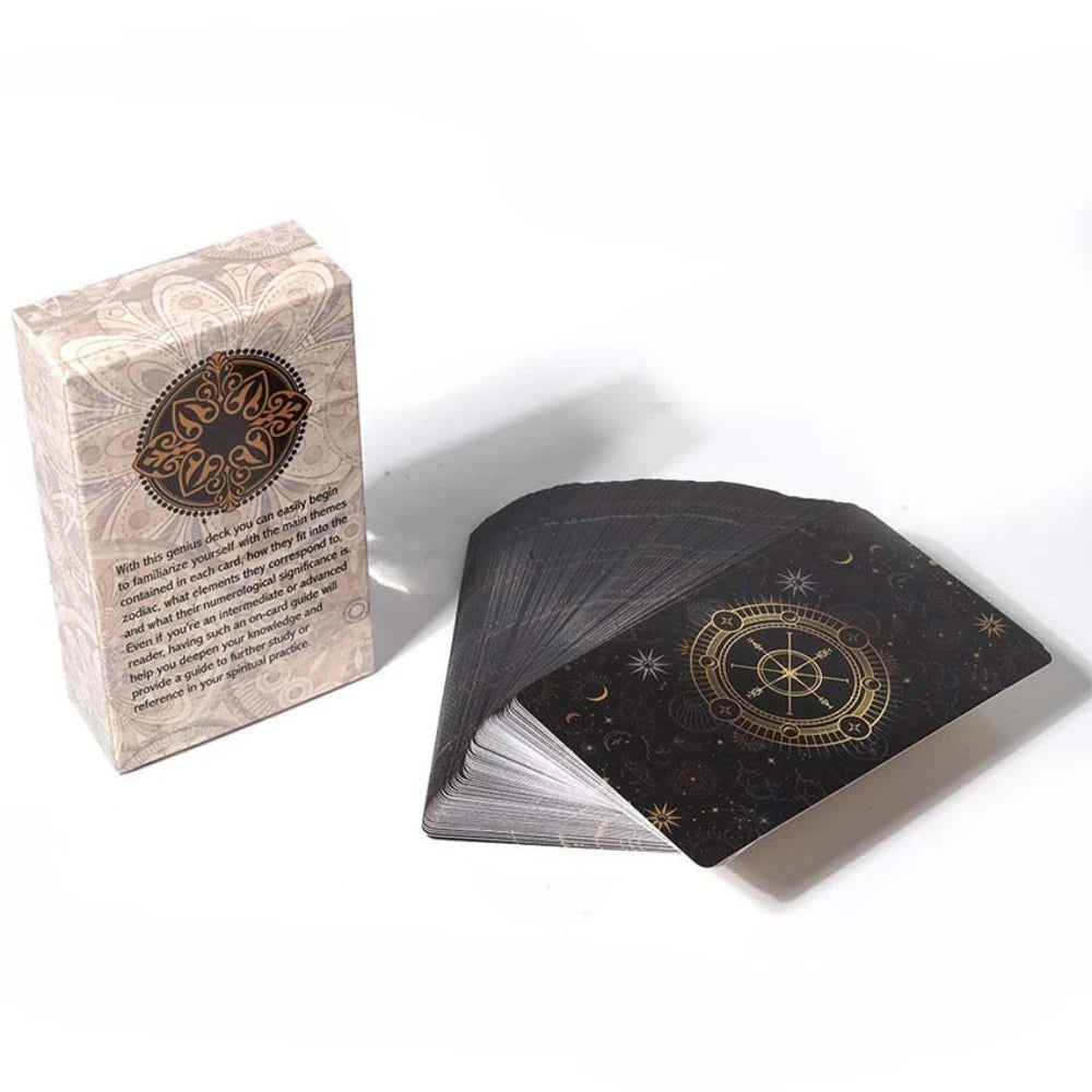 Retro Tarot Card Deck with Guidebook for Beginners