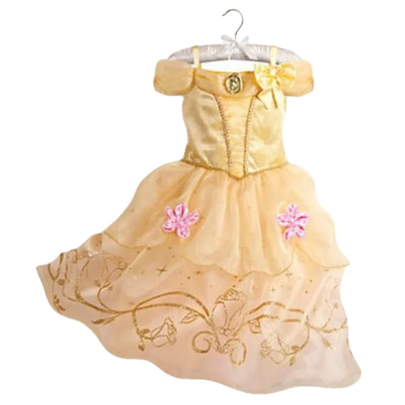 O Color Girls Princess Costume Dress – Long Sleeve Party Outfit