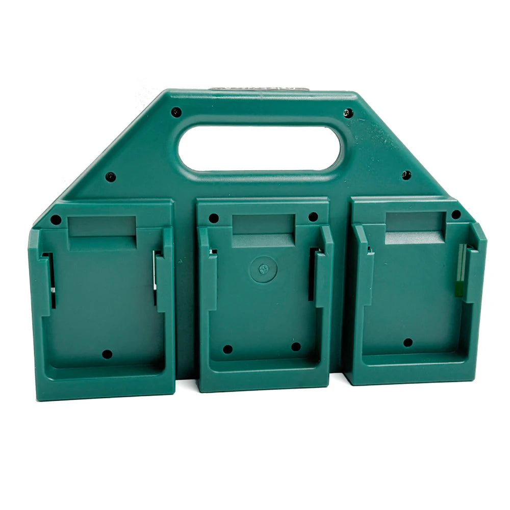 6 Slots Holder Color 6-Slot Battery Holder for Makita 18V – Portable Rack Caddy