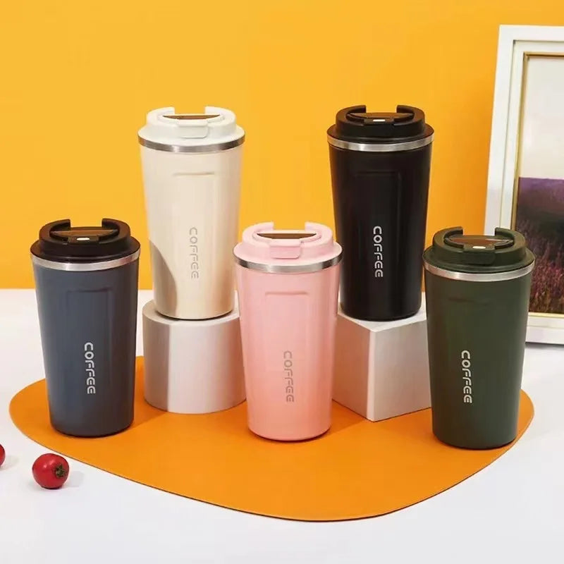 Stainless Steel Travel Coffee Mug – Vacuum Insulated