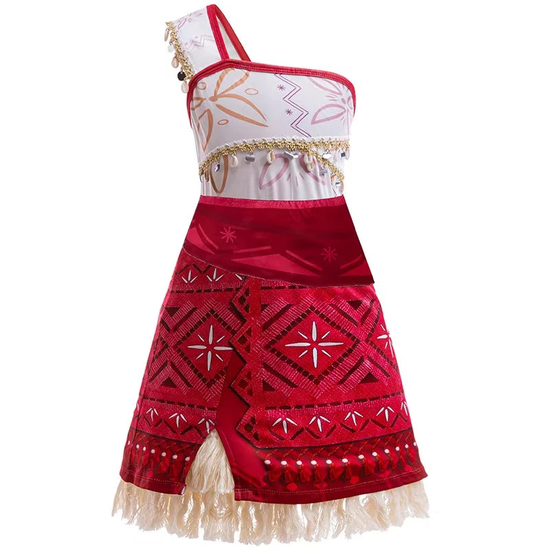 Girls Island Adventure Princess Costume Dress Set