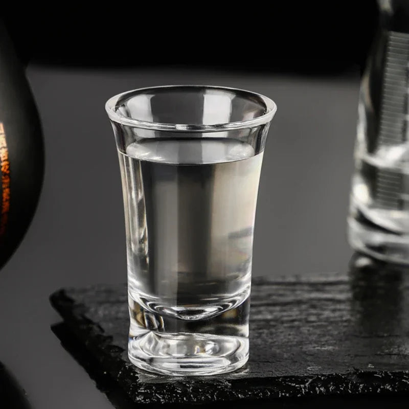 20 ml Clear Glass Shot Cup – Thick Base Party Goblet