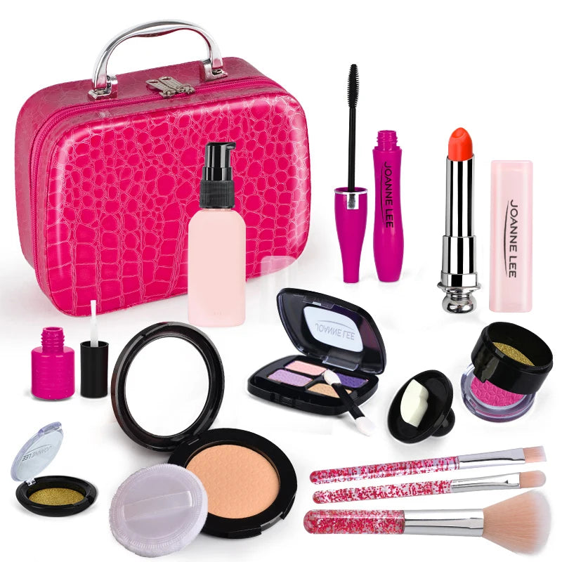 Kids Pretend Makeup Vanity Set Educational Role Play
