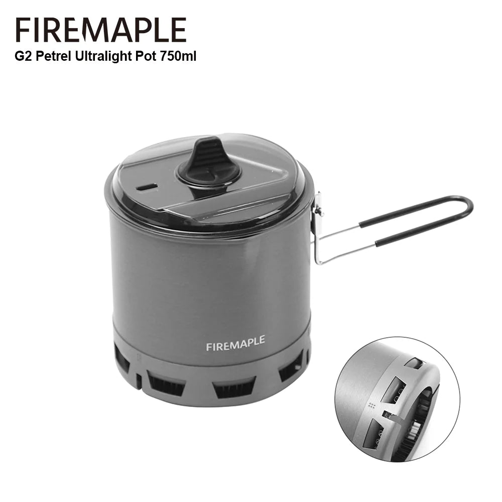Ultralight Camping Pot 750 ml – Compact Folding Design