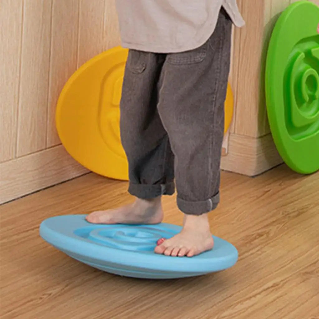 Blue Color Kids Balance Board Rocker Toy – Fitness & Coordination