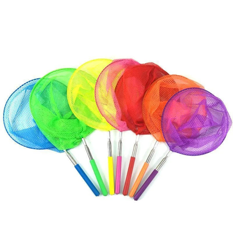 Kids Telescopic Butterfly And Fishing Net Set – Stainless Steel