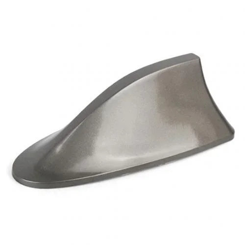 Gray 1pcs Style Shark Fin Car Radio Antenna – FM/AM Signal & Stylish Cover