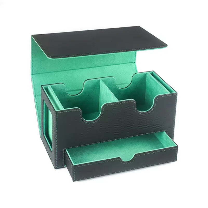 greed Color Commander Card Deck Box – Triple-Sleeved TCG Storage