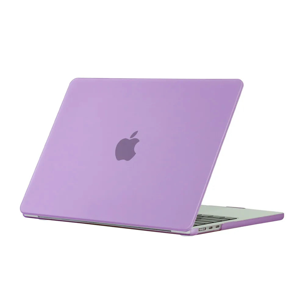 Matte Purple Color Protective Case For MacBook Air 13.6" / 15" – Hard Shell