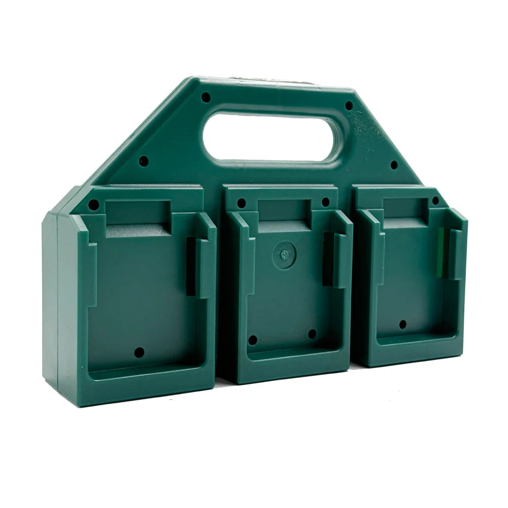6-Slot Battery Holder for Makita 18V – Portable Rack Caddy