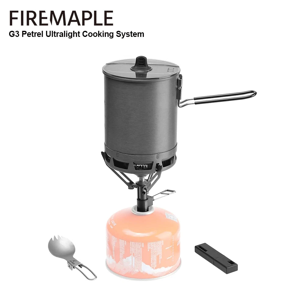 Ultralight Camping Stove Cooking System – Compact Gas Set