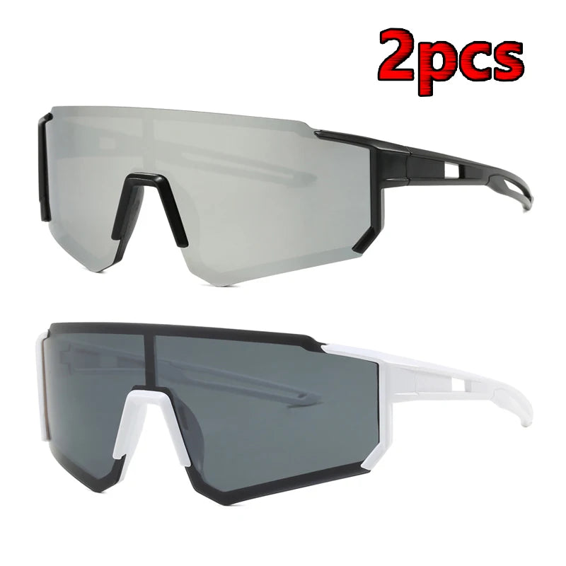 2pcs z19 Color Outdoor Sports UV400 Cycling Glasses – Sandproof Shield