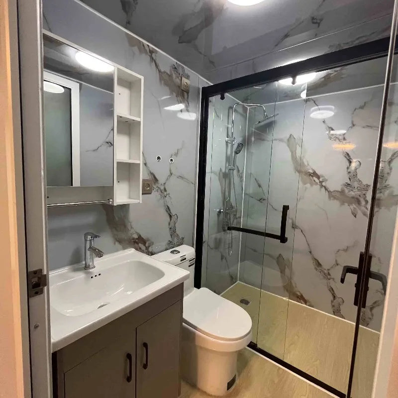 Expandable Prefab Container House With 2 Bedrooms & Bath