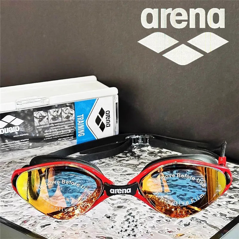 Waterproof Anti-Fog Swimming Goggles and Cap Set