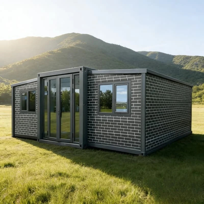 3 bedroom deposit Color Expandable Prefab Container House With 2 Bedrooms & Bath