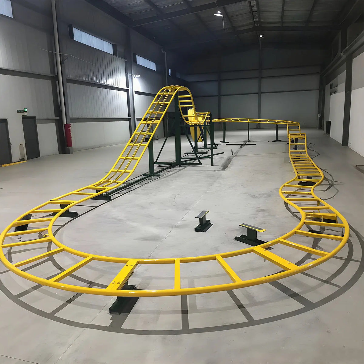 Unpowered Kids Roller Coaster Ride For Parks And Yards