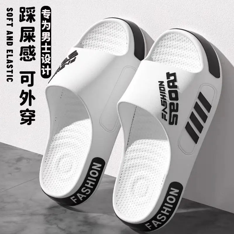 Men’s EVA Indoor Slippers With Flat Cushioned Sole