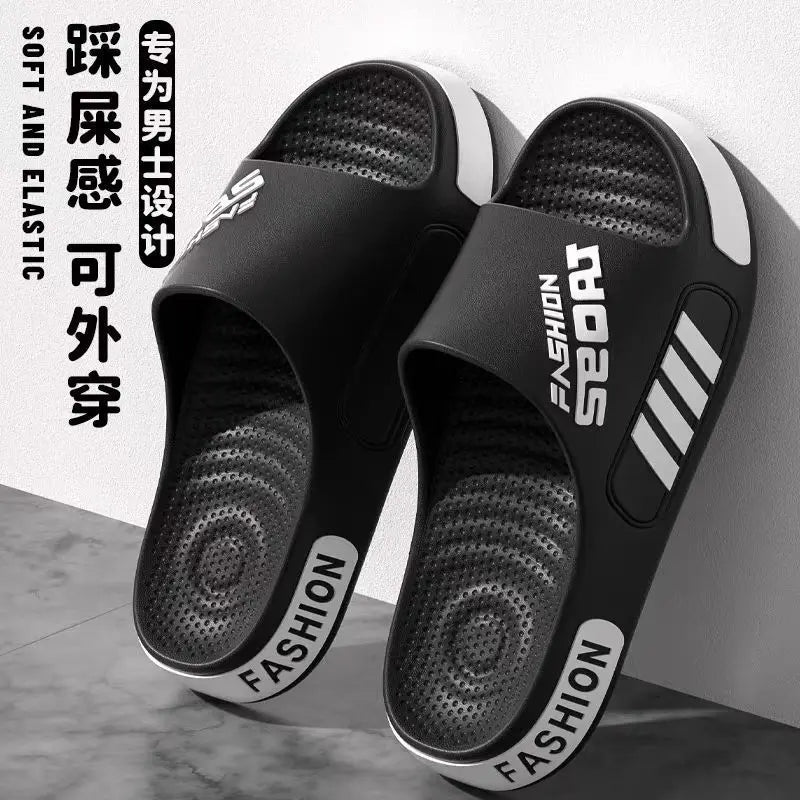 Men’s EVA Indoor Slippers With Flat Cushioned Sole