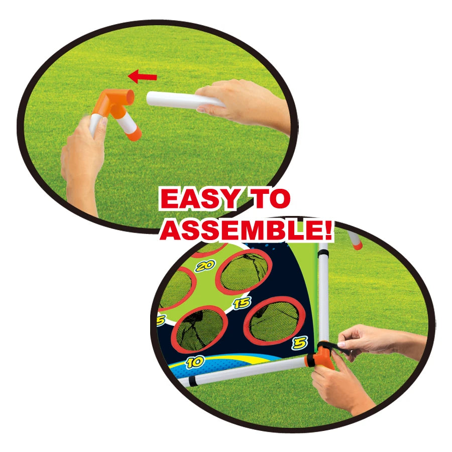 Portable Cornhole Ring Toss Game Set For Kids & Adults