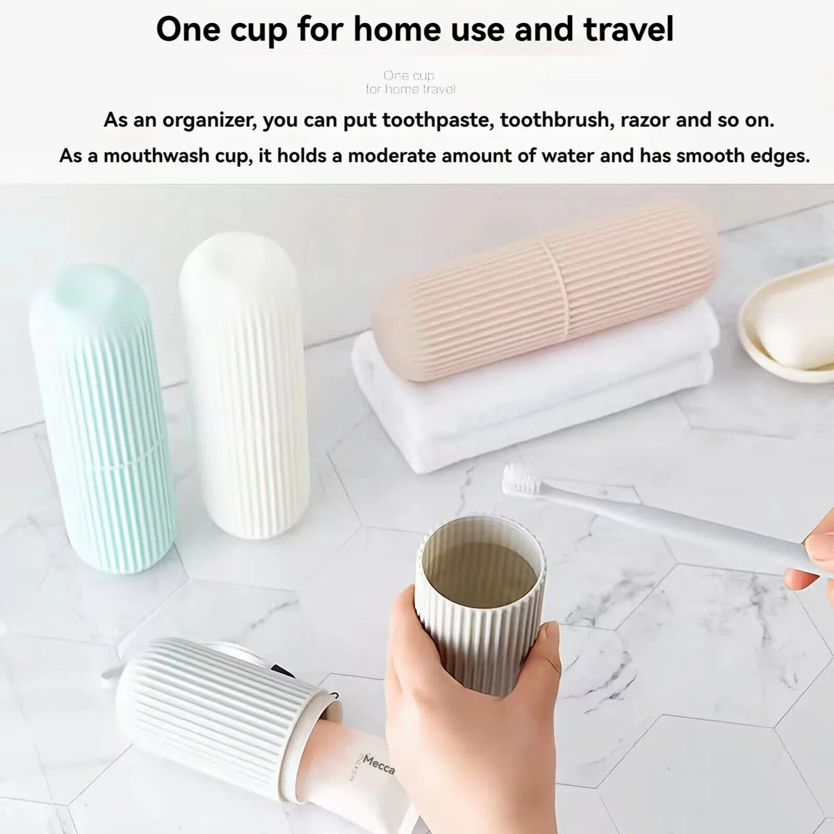 Travel Toothbrush And Toothpaste Case – Ventilated Holder
