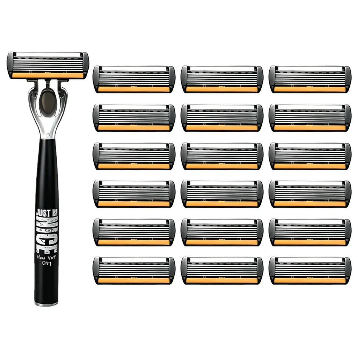 1NICE 18Cheng Color Men’s Manual Safety Razor Set With 6-Layer Blades