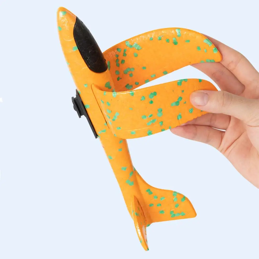 Kids Foam Aircraft Launcher Toy – Outdoor Flying Fun