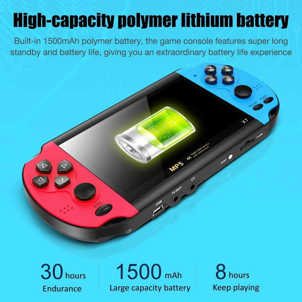 Retro Handheld Game Console 4.3" With 10000 Games