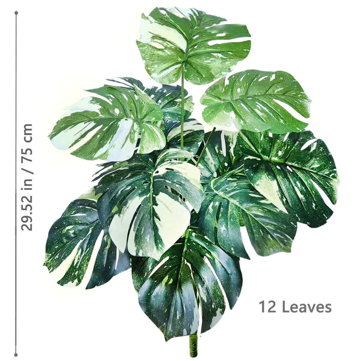 H-GBY-12Y-75-Z22 Color Artificial Monstera Tree Floor Plant for Home and Office
