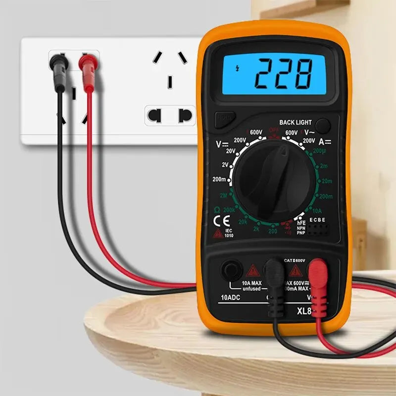 Adjustable Temperature Soldering Iron Kit With Multimeter