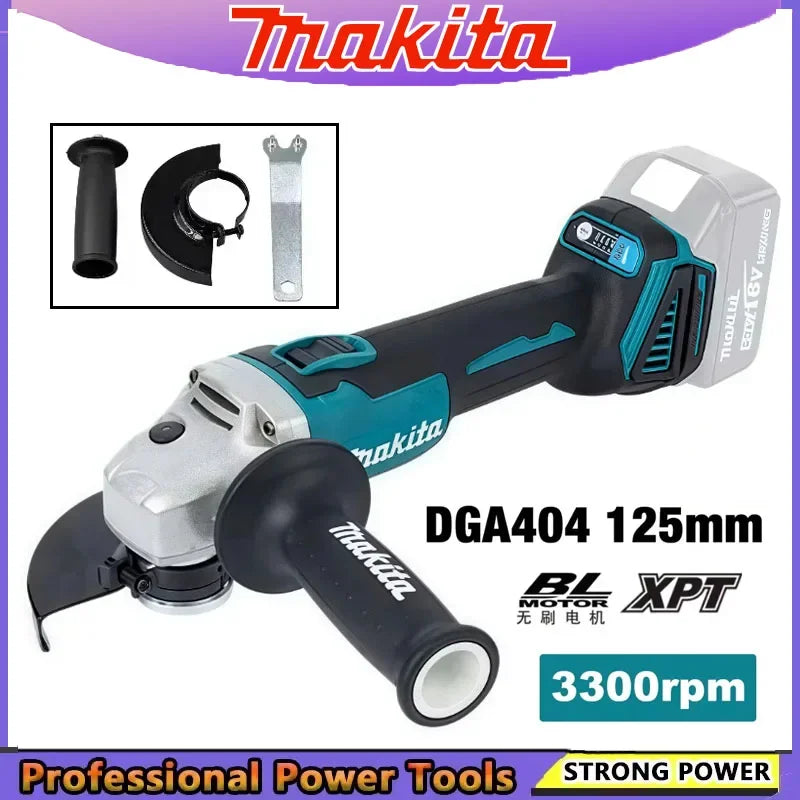 Cordless Brushless Angle Grinder With Lithium Power