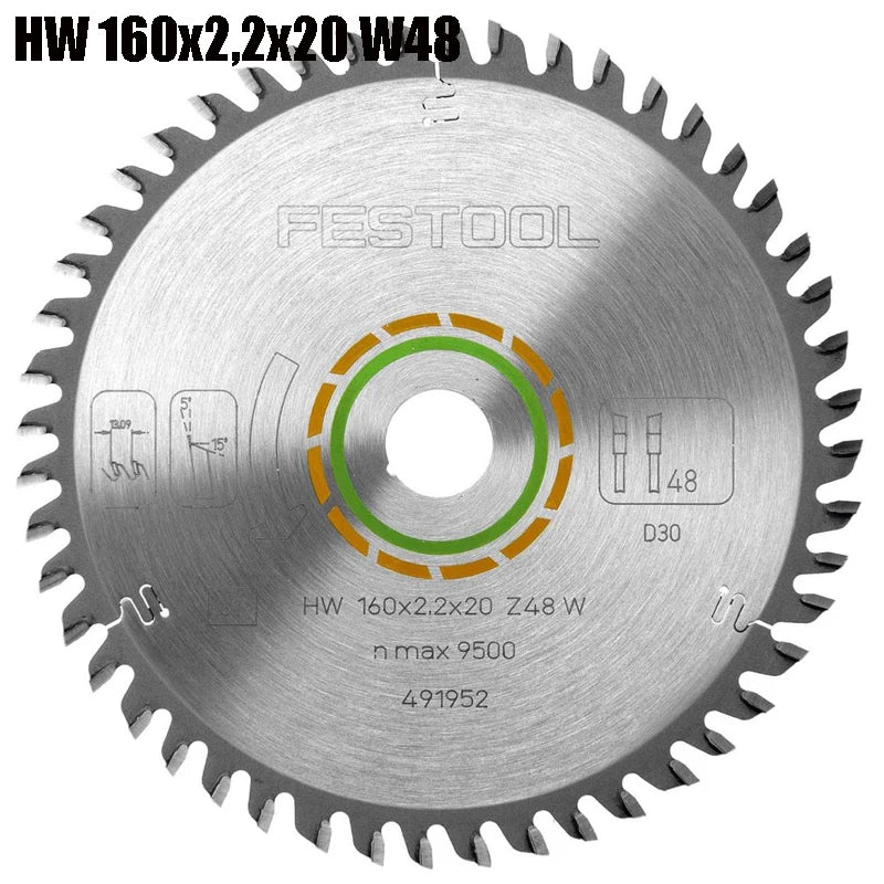 491952 Color 160 mm Circular Saw Blades For Plunge And Handheld Saws